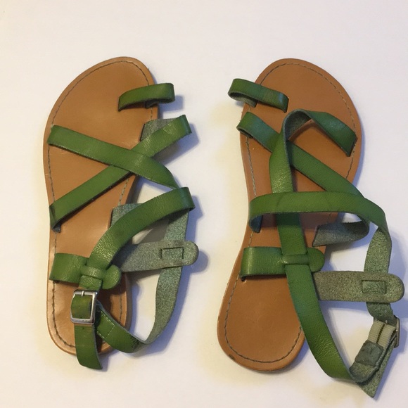Shoes - Strappy leather sandals 7 1/2